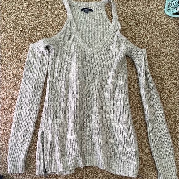 Brand new American eagle off the shoulder knit sweater size small - Picture 1 of 1